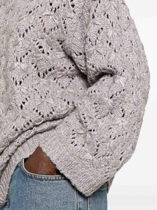 26FW 파비아나 필리피 탑 MAD216F091M3158206 Light Grey - FABIANA FILIPPI