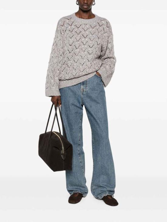 26FW 파비아나 필리피 탑 MAD216F091M3158206 Light Grey - FABIANA FILIPPI