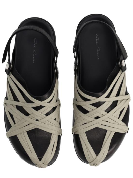 26SS 릭 오웬스 샌들 RU01F2813 LGYW109 BLACK - RICK OWENS