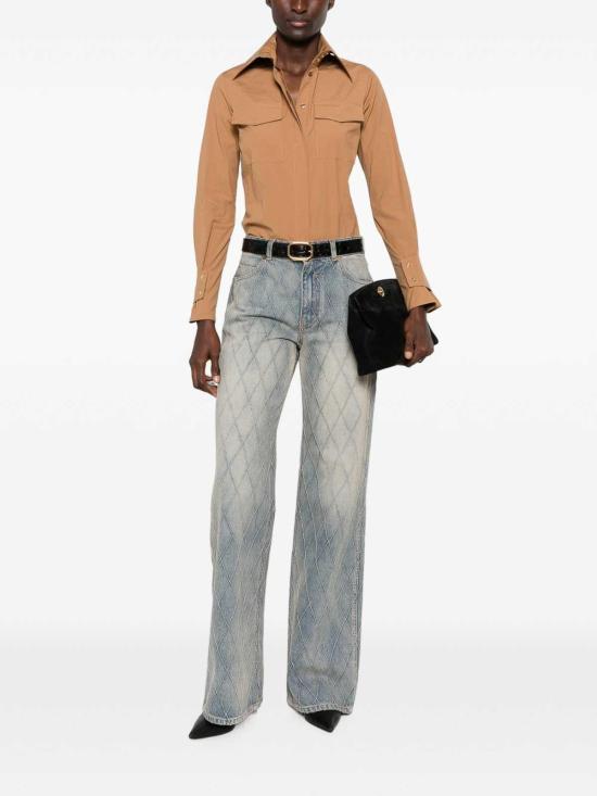 26FW 엘리자베타프랜치 셔츠 CA17466E2AI6 BROWN - ELISABETTA FRANCHI