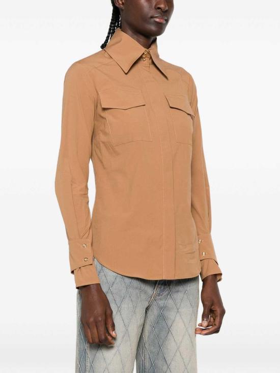 26FW 엘리자베타프랜치 셔츠 CA17466E2AI6 BROWN - ELISABETTA FRANCHI