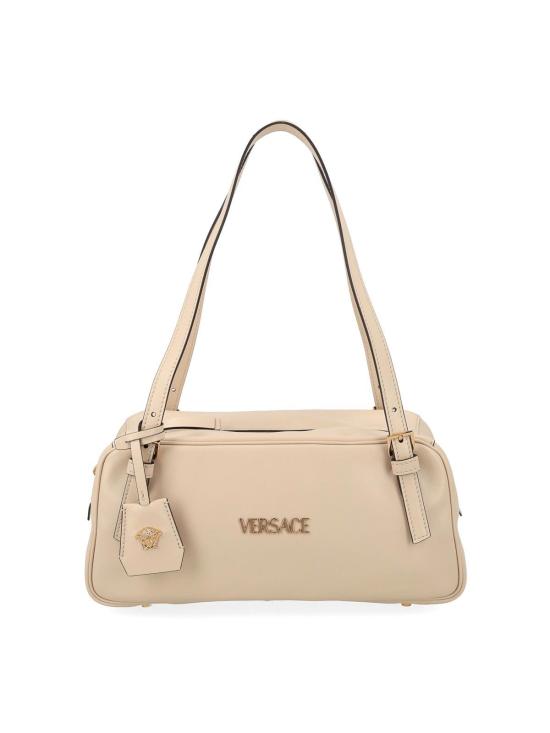 26SS 베르사체 VERSACE TAG 나파 라지 볼링백 10164281A131711YD7V WHITE