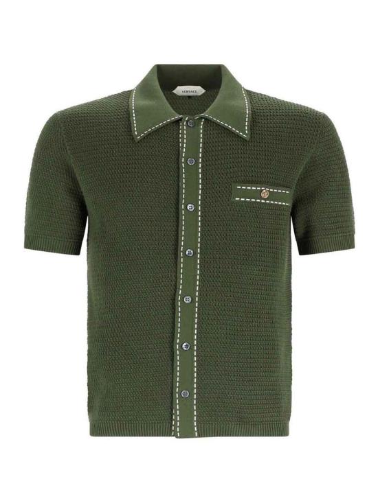 26SS 베르사체 셔츠 10235541A174071GM10 GREEN