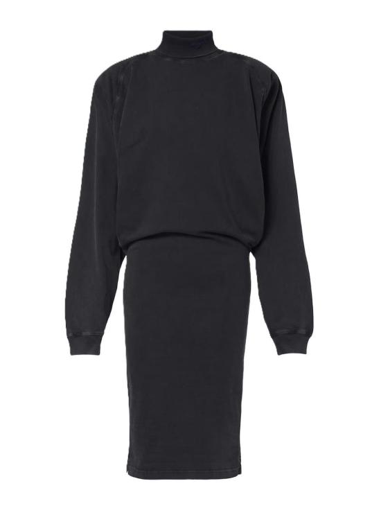 26FW 뮈글러 미디 스커트 26F3RO187760321999 Black