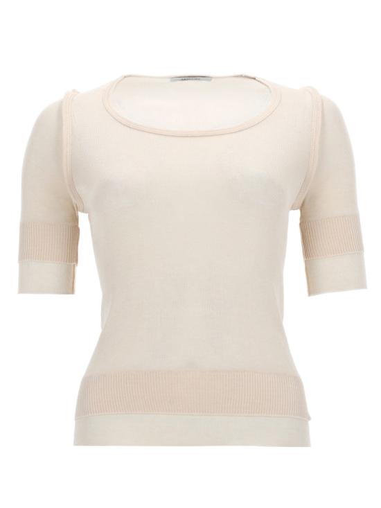26SS 르메르 트롱프뢰유 반팔 티셔츠 TS0025 LK1017WH024 BEIGE