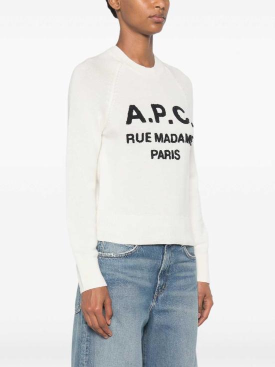 26FW 아페쎄 탑 WVAXUF23501AAD Cream - A.P.C.