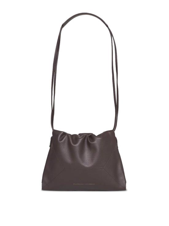 26FW 브루넬로 쿠치넬리 숄더백 MBXAD2808C8279 DARK BROWN