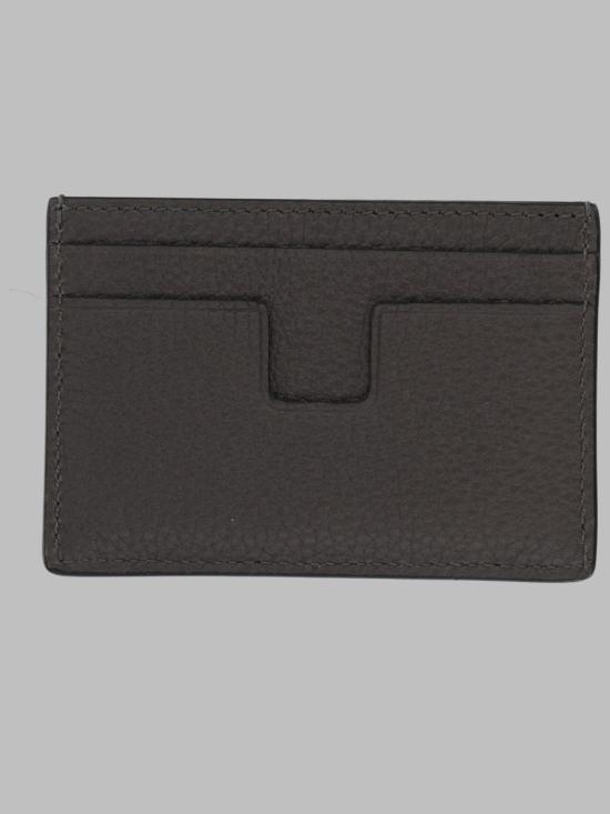 26FW 톰포드 그레인 레더 카드 홀더 Y0232 LCL158STBG GRAY - TOMFORD