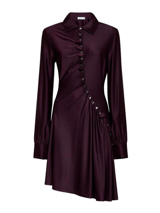 26FW 파코라반 미디 원피스 26AJRO377VI0267P534 Purple