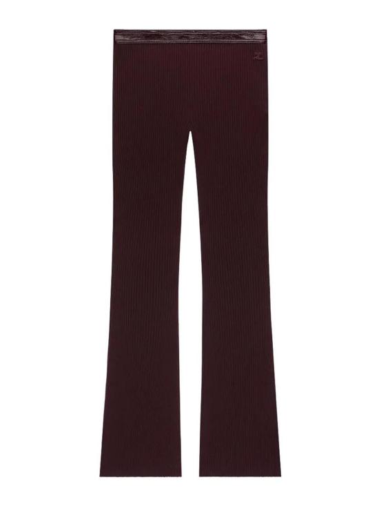 26FW 쿠레쥬 스트레이트 팬츠 326MPA711FI00014010 Dark Red
