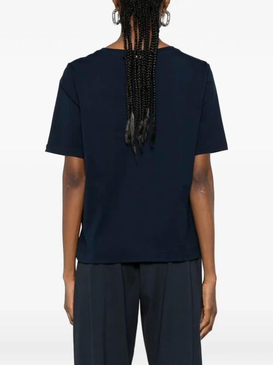 26SS 에르노 슈퍼파인 코튼 스트레치 티셔츠 JG000325D520039200 Blue - HERNO