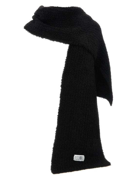 26FW MM6 메종마르지엘라 머플러/스카프 MM342058BM BLACK