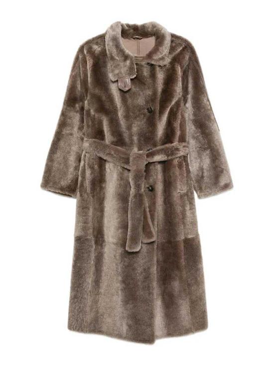 26FW 브루넬로 쿠치넬리 가죽 자켓 MPMRA9794C9807 BROWN