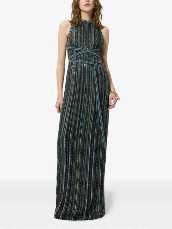 26FW 미소니 탑 DS26WG00BK01J8S616T Blue - MISSONI