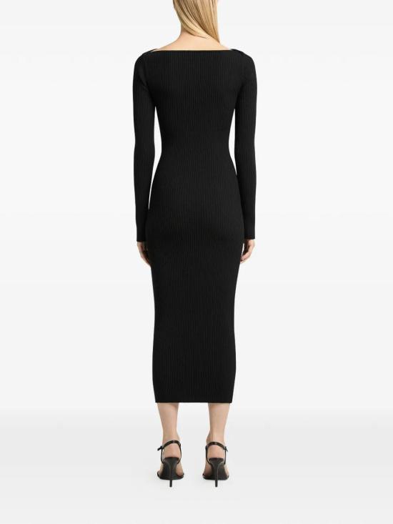 26FW 쿠레쥬 롱 원피스 326MRO921FI00019999 BLACK - COURREGES