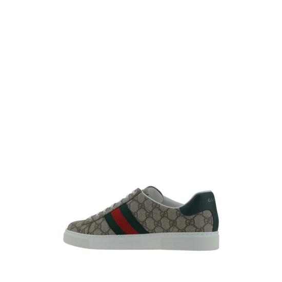 26FW 구찌 에이스 웹 GG 수프림 스니커즈 GU760775FACMZ9746BB BEIGE - GUCCI