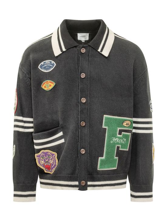 26FW 파운드 가디건 FOFW26CA01012 0027 VINTAGE BLACK