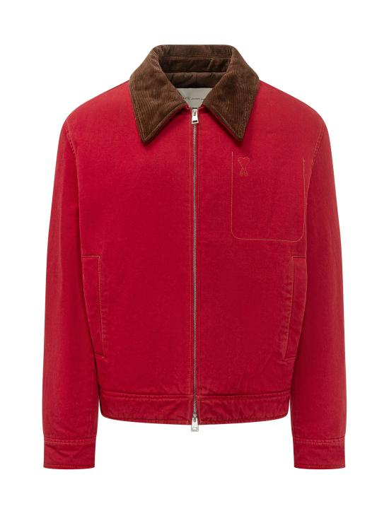 26FW 아미 자켓 HJK922DE0132 A186 ROUGE RUBIS