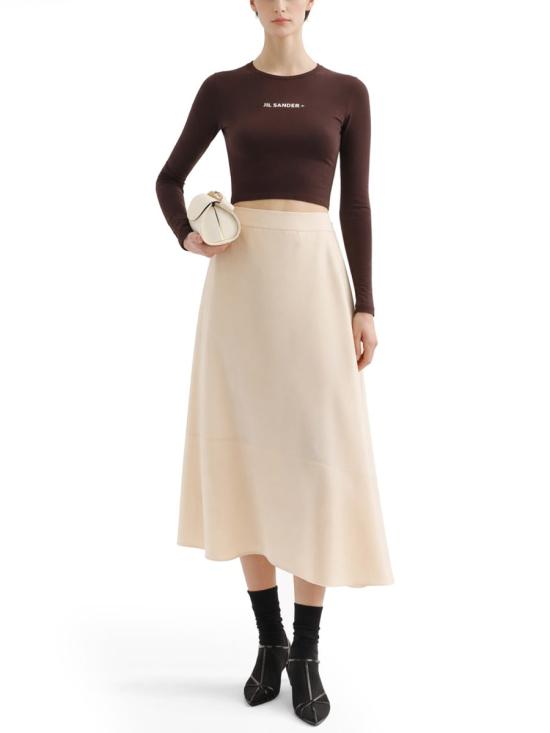 26SS 질샌더 민소매 티셔츠 J40SD0115 J20011204 BROWN - JIL SANDER