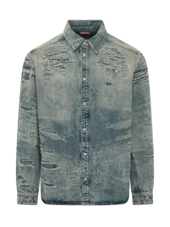 26FW 디젤 데님 셔츠 A03534068YM 01 DENIM