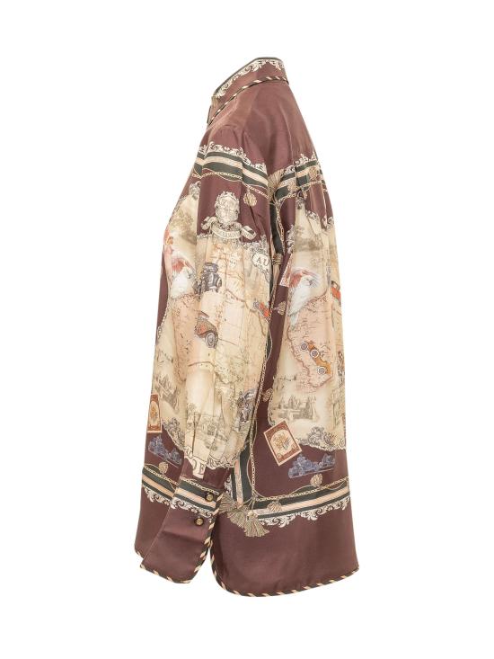 26FW 짐머만 셔츠 0901TF261 PLSCF PLUM SCARF - ZIMMERMANN