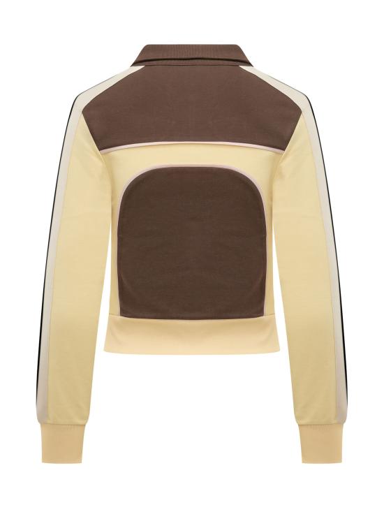 26FW 팜앤젤스 자켓 PAWBD03F26FB01 6019 BROWN LIGHT YELLOW - PALM ANGELS