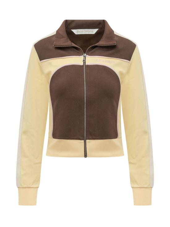 26FW 팜앤젤스 자켓 PAWBD03F26FB01 6019 BROWN LIGHT YELLOW