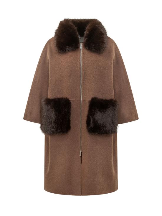 26FW 아바아도르 코트 50AAFW26 BROWN