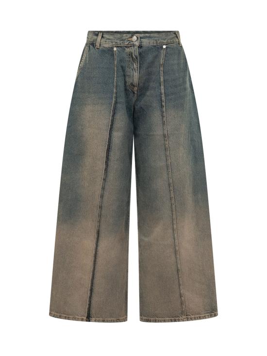 26FW 팜앤젤스 데님 팬츠 PAWYB02F26DN01 4617 NAVY BLUE SAND