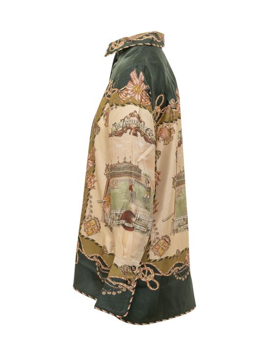 26FW 짐머만 셔츠 0901TF261 FSSCF FOREST SCARF - ZIMMERMANN