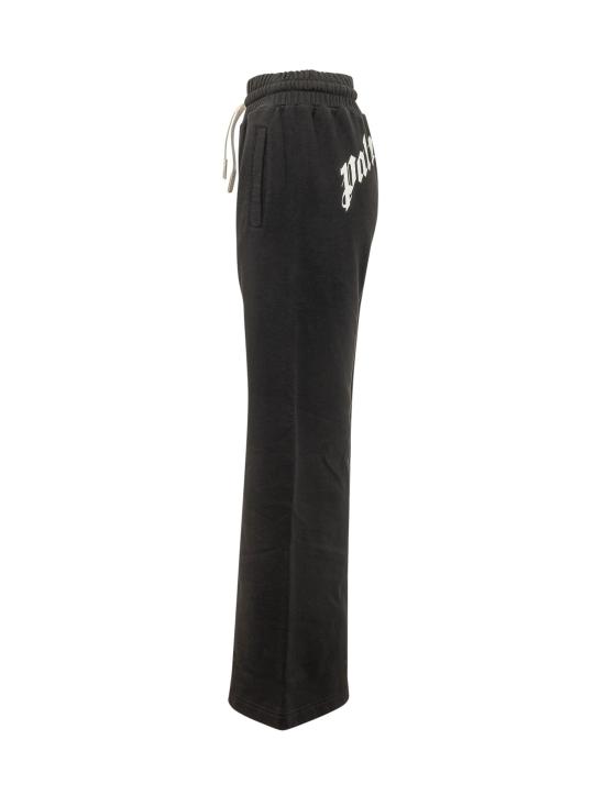26FW 팜앤젤스 트레이닝/조거 팬츠 PAWCH02F26FL01 100A BLACK CREAM - PALM ANGELS