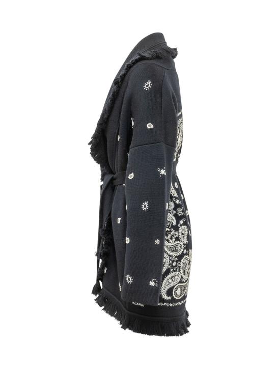 26FW 알라누이 가디건 LWHB064E26KNI007 4672 NAVY BLUE - ALANUI