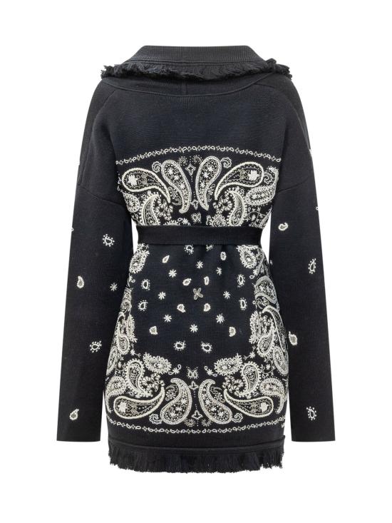 26FW 알라누이 가디건 LWHB064E26KNI007 4672 NAVY BLUE - ALANUI