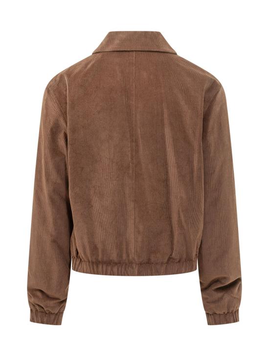 26FW 아미 울 아미 드 꾀흐 패딩 재킷 울 아미 드 꾀흐 패딩 재킷 HJK830CO0089 2221 MARRON CHOCOLATE - AMI