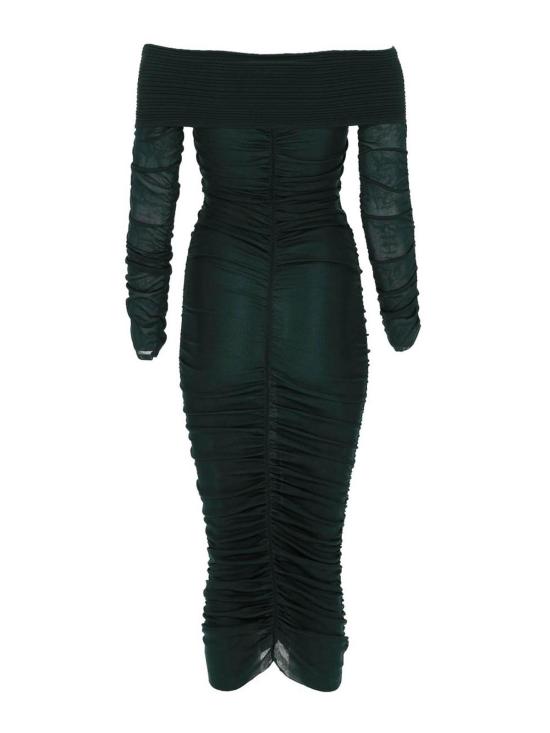 26SS 셀프 포트레이트 롱 원피스 RS26011MAGGREEN - SELF PORTRAIT