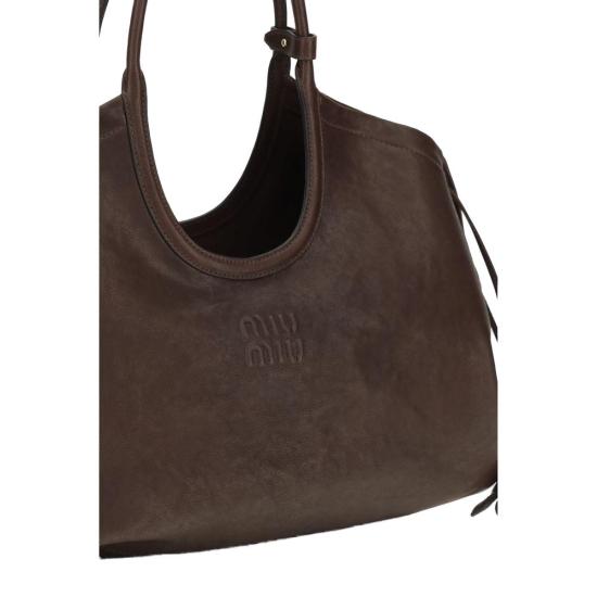 26FW 미우미우 숄더백 MI5BG342VOOO2BBLF0NBLBB BROWN - MIU MIU