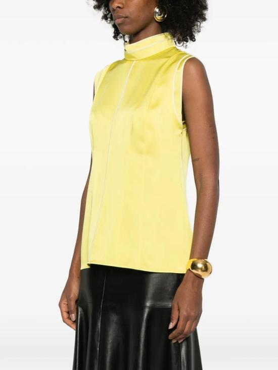 26SS 질샌더 민소매 티셔츠 J02NC0288J76018341 YELLOW - JIL SANDER