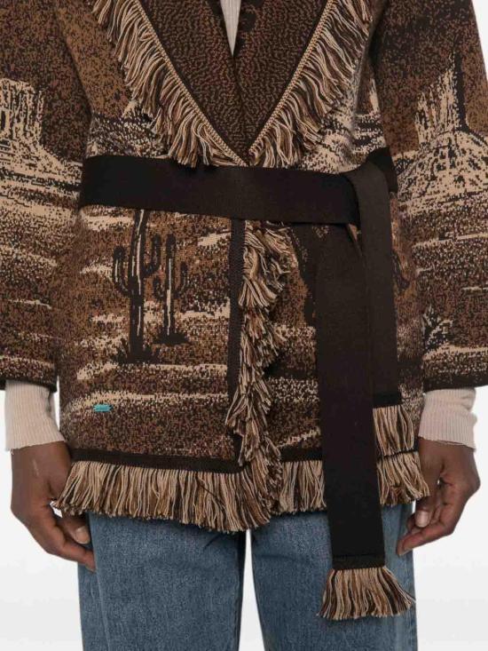 26FW 알라누이 가디건 LWHB064E26KNI0256064 Brown - ALANUI