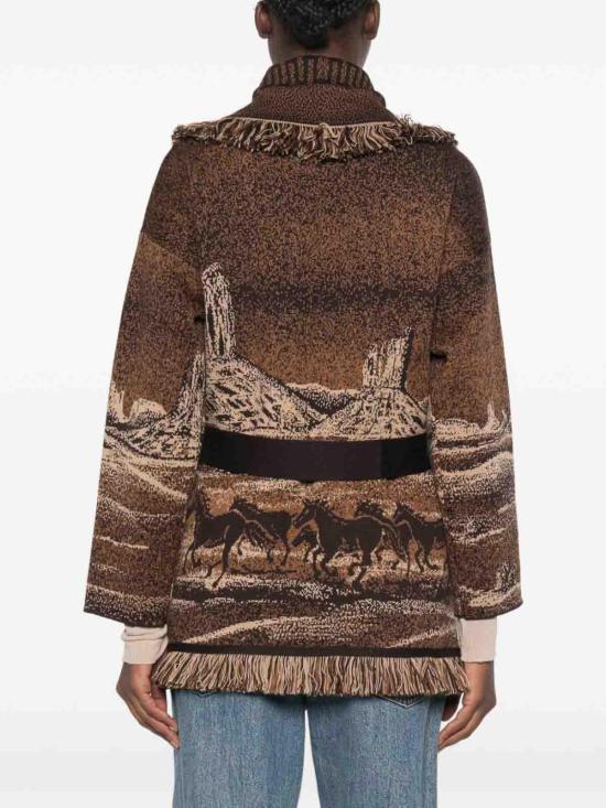 26FW 알라누이 가디건 LWHB064E26KNI0256064 Brown - ALANUI