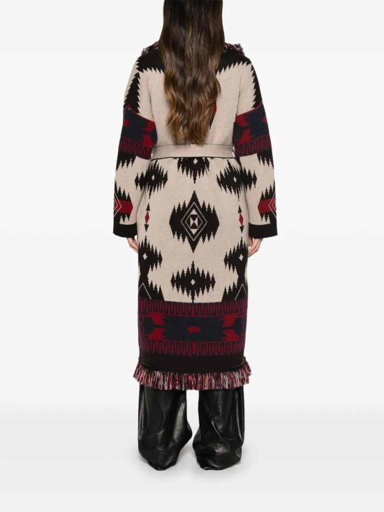 26FW 알라누이 미디 스커트 LWHQ003E26KNI0016017 WHITE - ALANUI