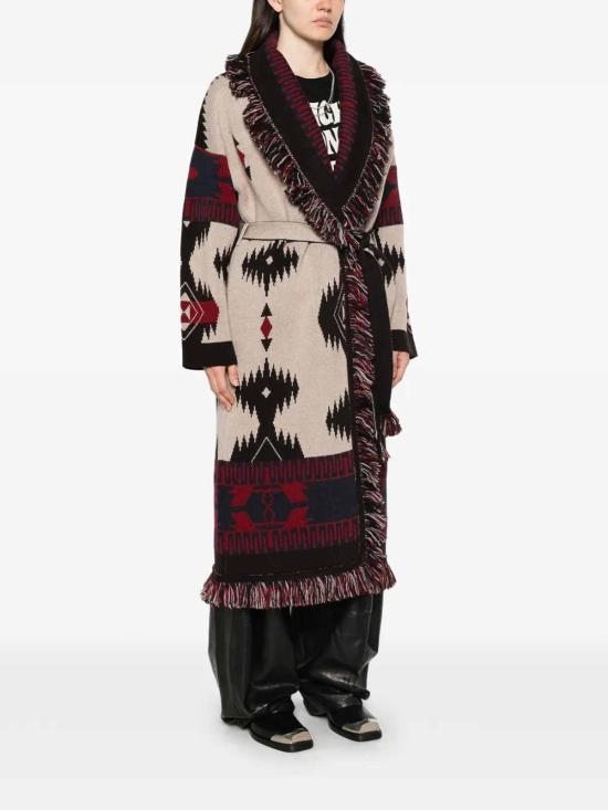 26FW 알라누이 미디 스커트 LWHQ003E26KNI0016017 WHITE - ALANUI