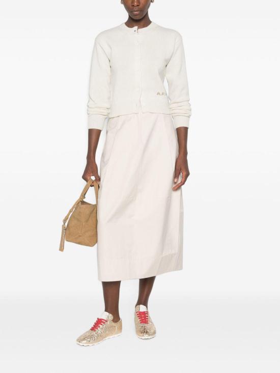 26FW 아페쎄 가디건 WOASWF22352AAD WHITE - A.P.C.