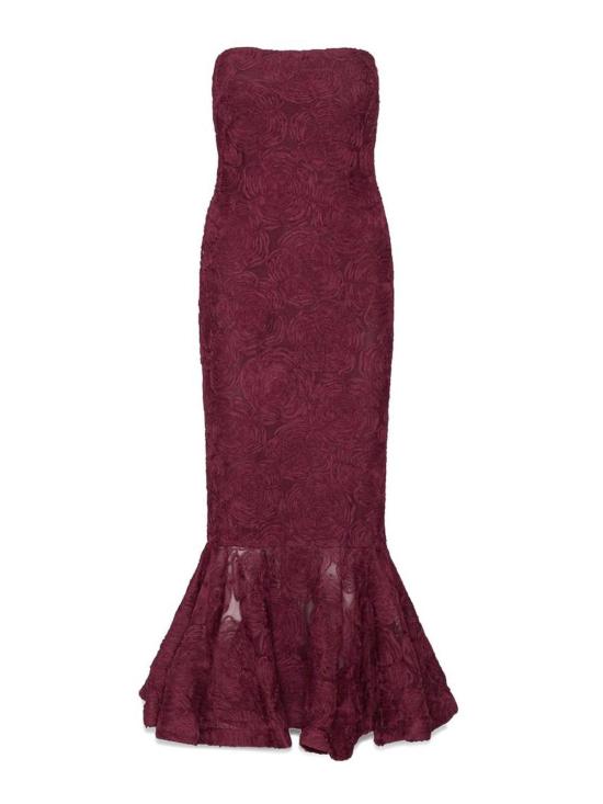 26FW 로테이트 바이 크리스텐슨 롱 원피스 116275741741 Dark Red