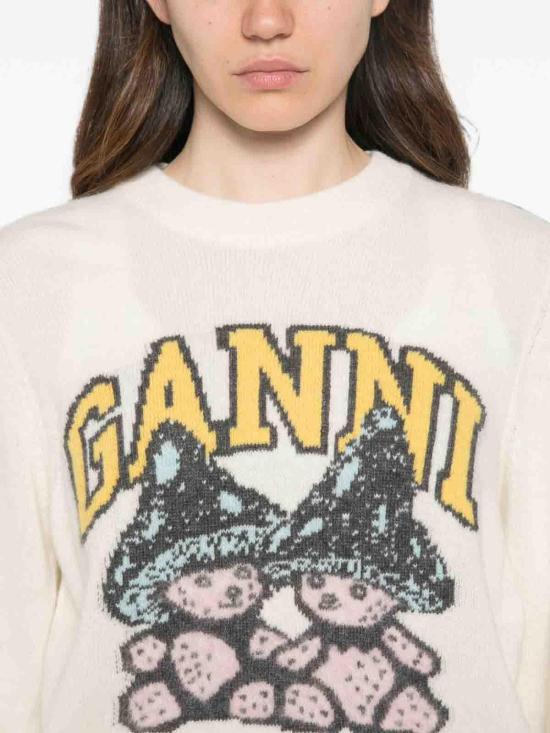 26FW 가니 탑 A1150051135 Cream - GANNI