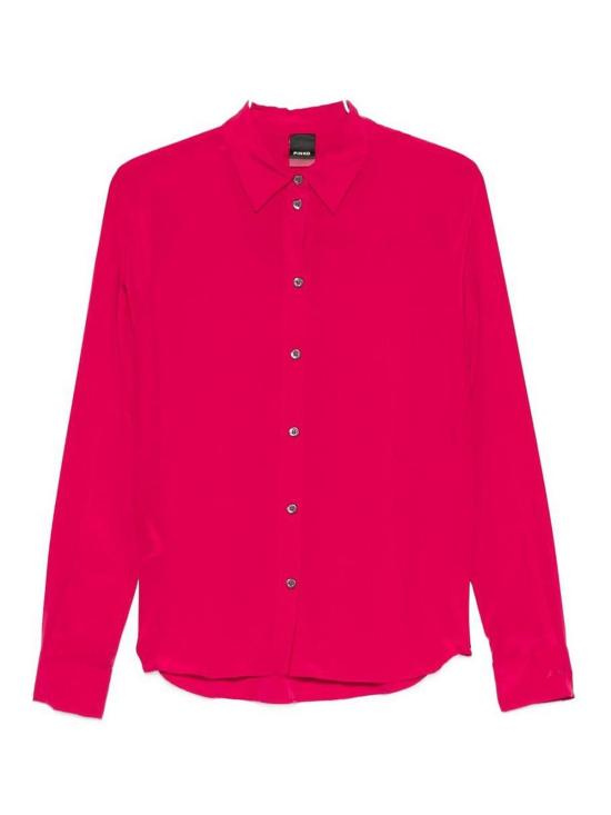 26FW 핑코 셔츠 105593A3L1CRACKERSR66 RED