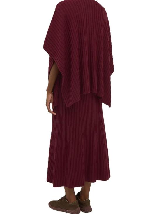 26FW 가브리엘라허스트 케이프 4269924A004BDX DARK RED - GABRIELA HEARST