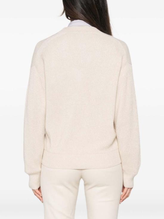 26FW 브루넬로 쿠치넬리 탑 M1E224722PCMA71 Light Beige - BRUNELLO CUCINELLI
