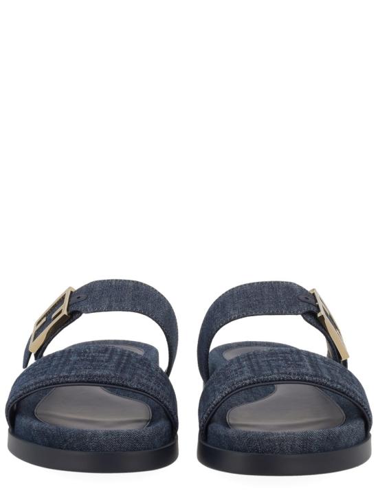 26SS 펜디 데님 펜디 필 슬라이드 8X8710 AYFLF18RE BLUE