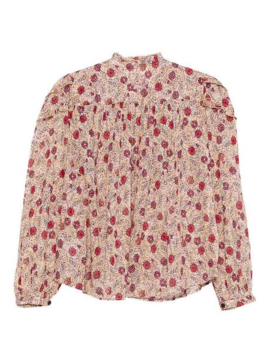 26FW 이자벨마랑에뚜왈 블라우스 HT0681FAD3J03EECRY RED - ISABEL MARANT ETOILE
