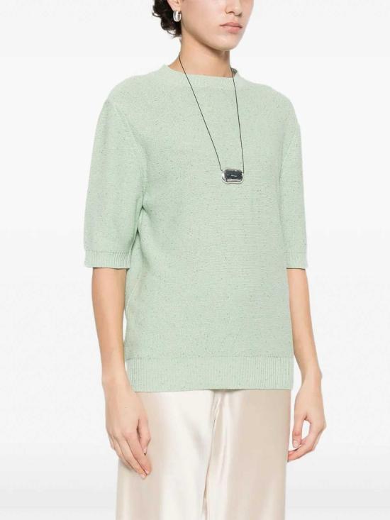 26SS 파비아나 필리피 탑 MAD266F490D2736172 Green - FABIANA FILIPPI